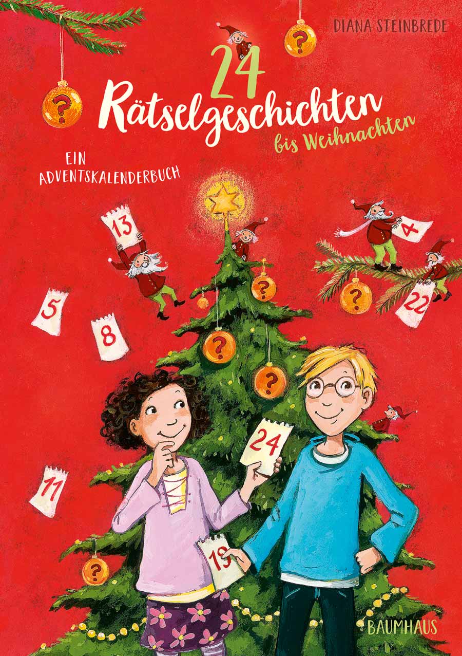 24 Rätselgeschichten für Weihnachten